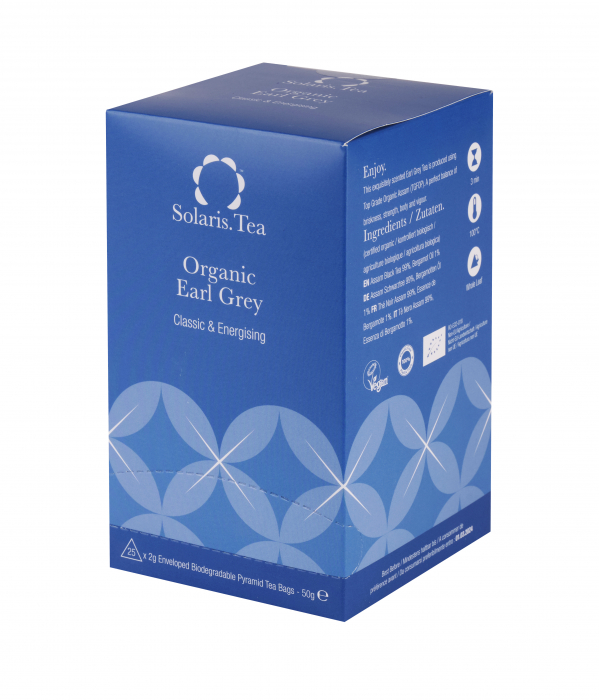 Ceai Organic negru Earl Grey 25 plicuri [4]
