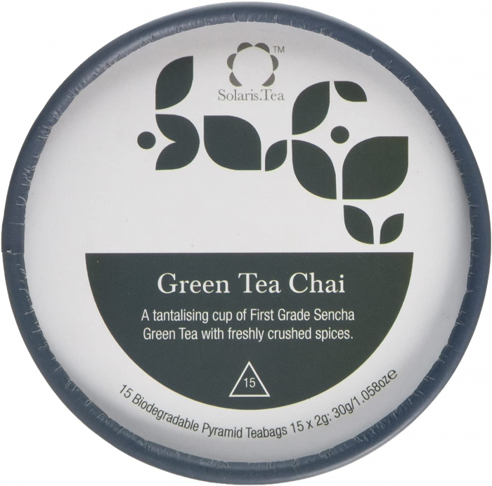 Ceai Organic Verde Chai 15 plicuri piramidale [2]