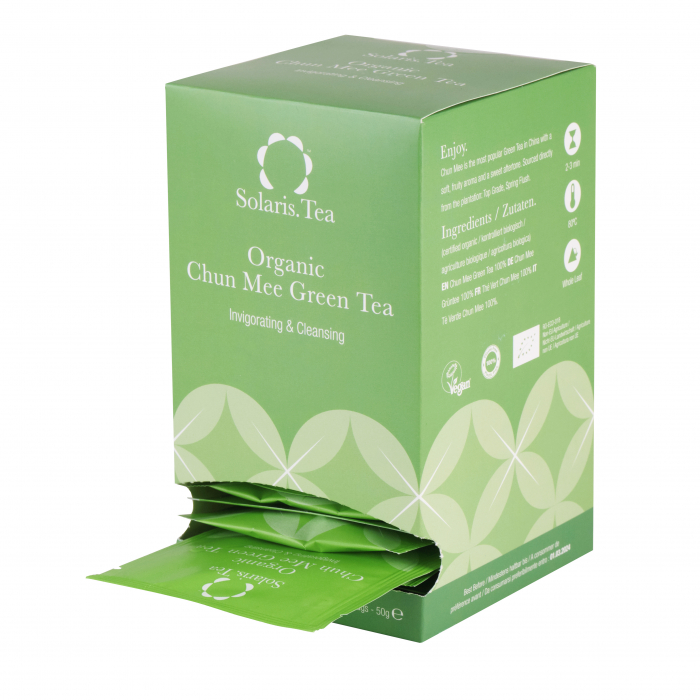 Ceai Organic Verde Chun Mee 25 plicuri [2]