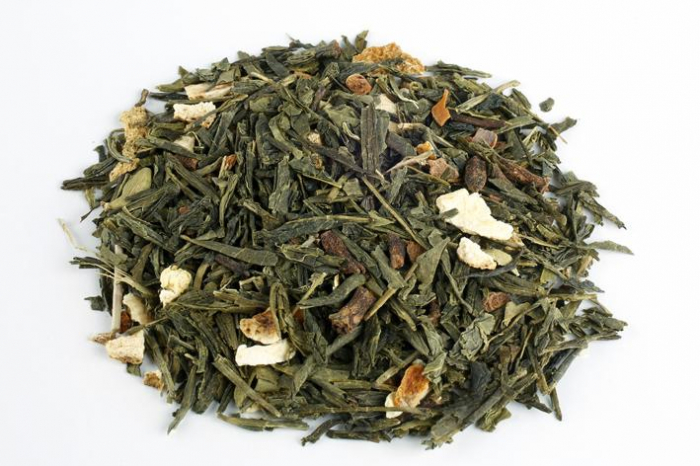 Ceai Organic Verde Chai Frunze Cilindru 50gr [2]