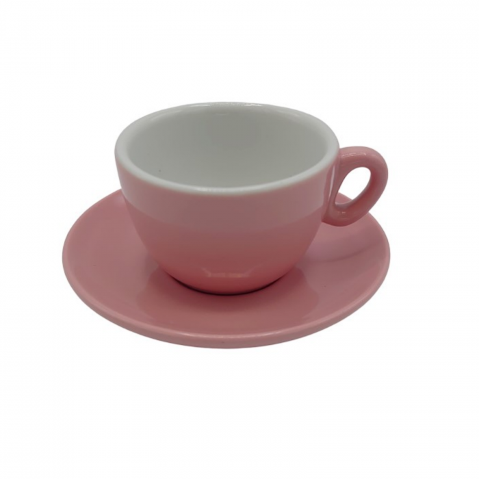 Ceasca Cappuccino din portelan Inker 170ml - Roz [2]