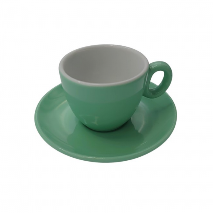Ceasca Cappuccino din portelan Inker 70ml - Verde menta [2]