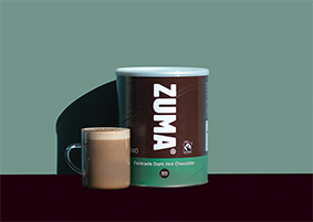 Ciocolata calda neagra FAIRTRADE 2kg Zuma [3]