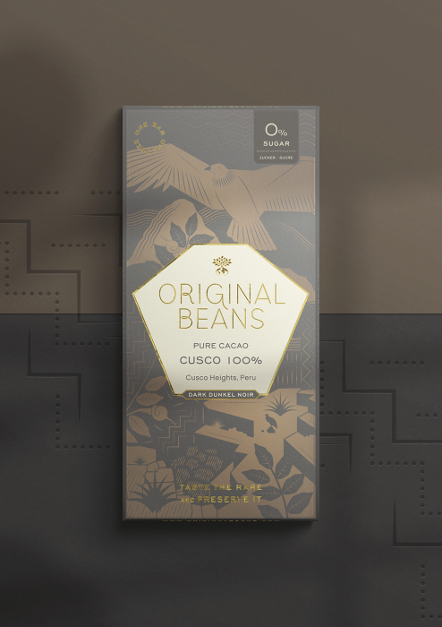 Ciocolata Vegana Organica Neagra Cusco 100% - Origine Peru [3]