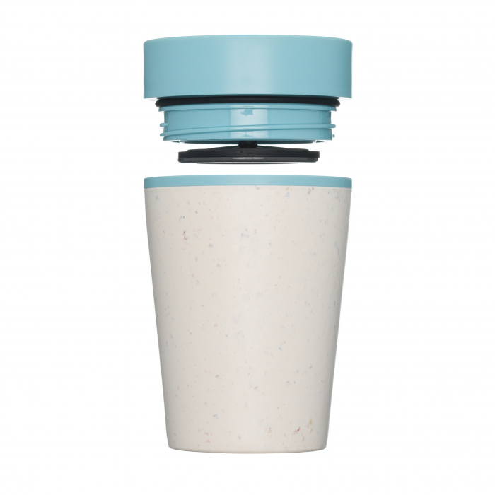 Circular & Co Pahar refolosibil ecologic - crem & negru 8oz [5]