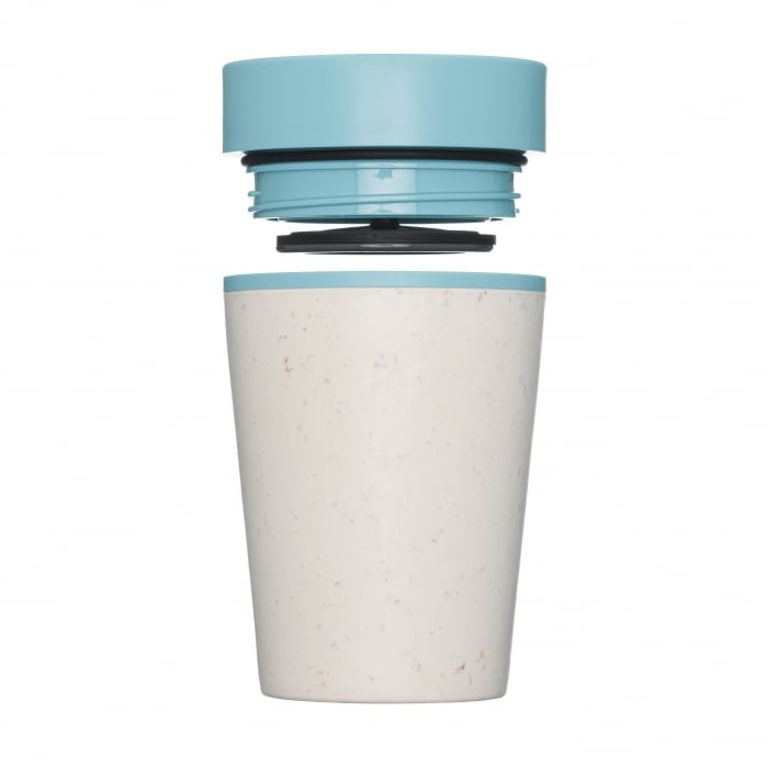 Circular & Co Pahar refolosibil ecologic - crem & verde 8oz [5]
