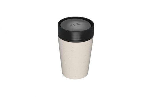 Circular & Co Pahar refolosibil ecologic - crem & negru 8oz [2]