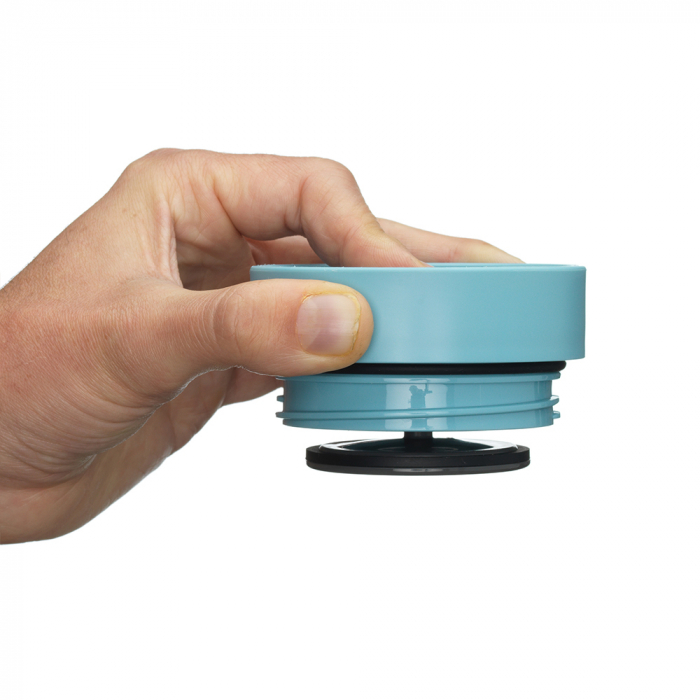 Circular & Co Pahar refolosibil ecologic - negru & teal 8oz [6]