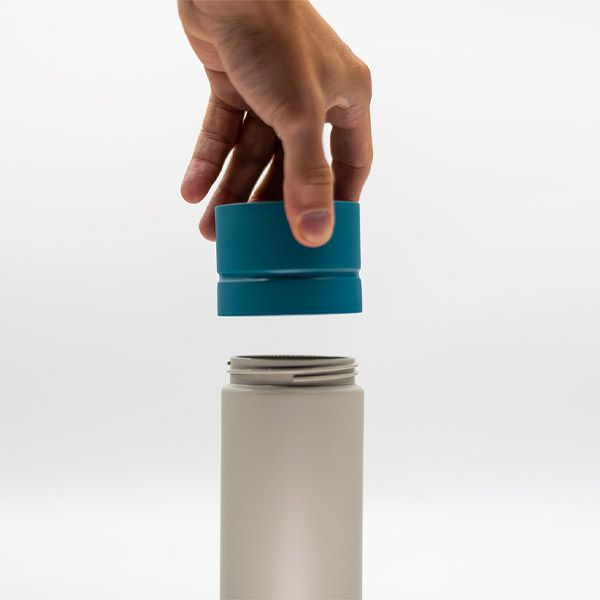 Circular & Co Sticla refolosibila - Gri&Portocaliu 600ml [3]