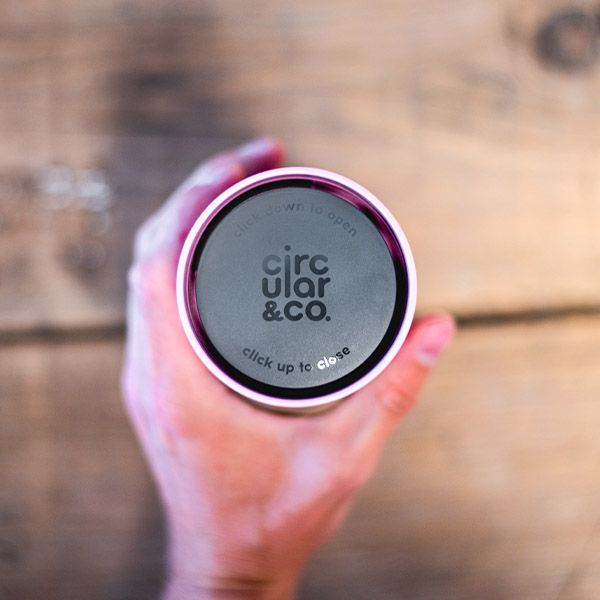 Circular & Co Sticla refolosibila - Gri&Alb 600ml [6]