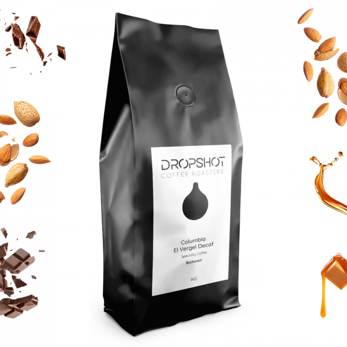 Columbia El Vergel DECAF (decofeinizata) 1kg - Cafea de specialitate DROPSHOT [2]