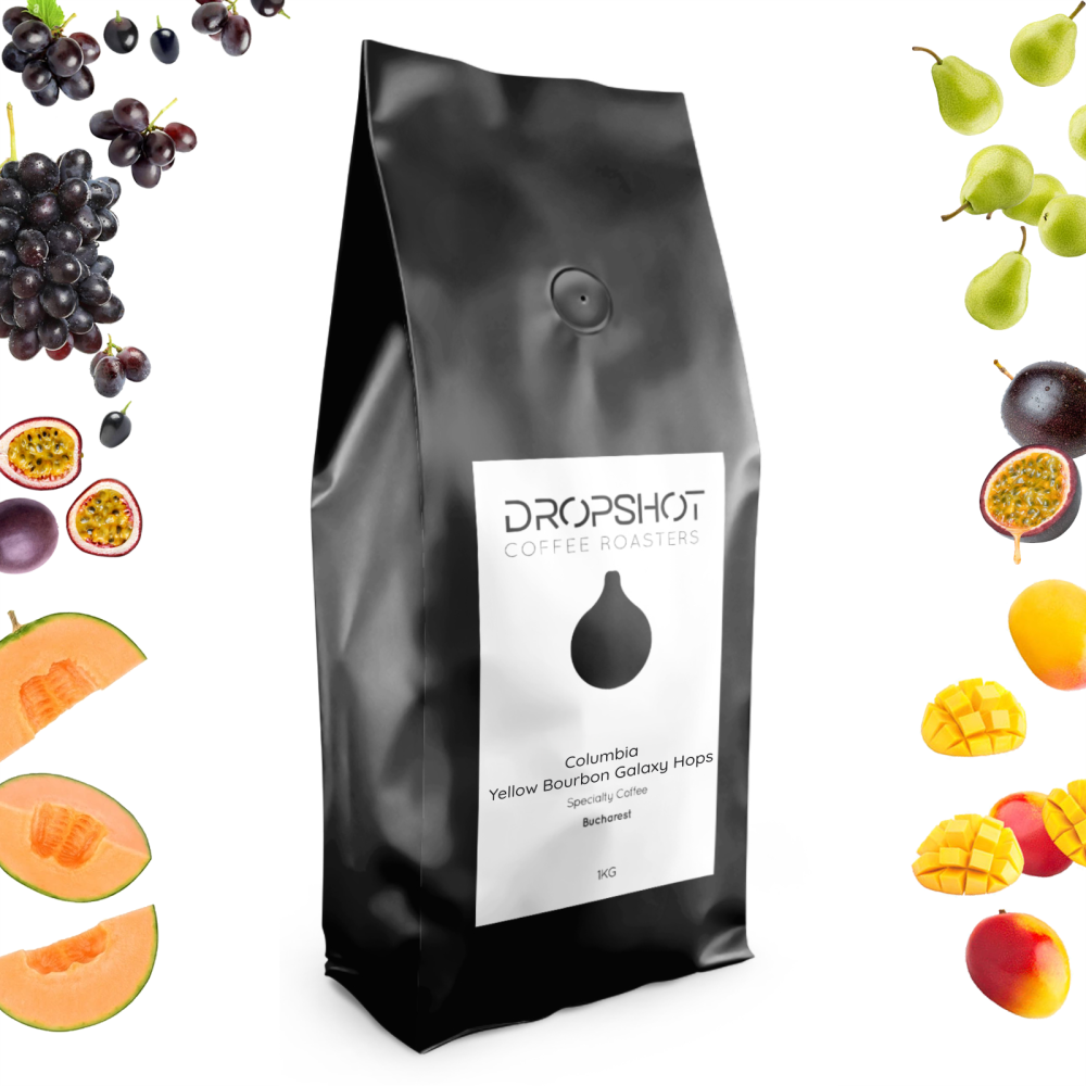 Columbia Yellow Bourbon Galaxy Hops 1kg - Cafea de specialitate DROPSHOT [2]