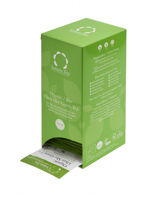 Ceai Organic Verde Chun Mee 40 plicuri [4]