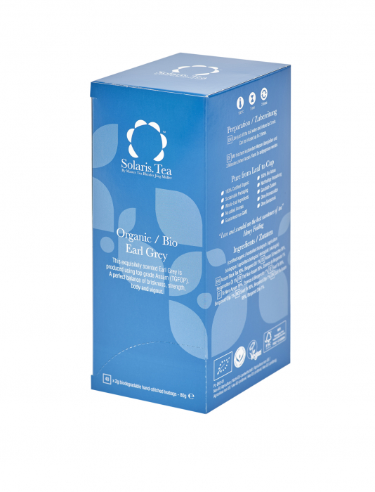 Ceai Organic negru Earl Grey 40 plicuri [2]