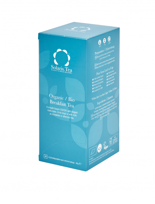 Ceai Organic English Breakfast 40 plicuri [2]