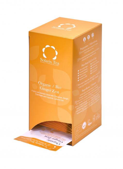 Ceai Organic Ghimbir 40 plicuri [3]