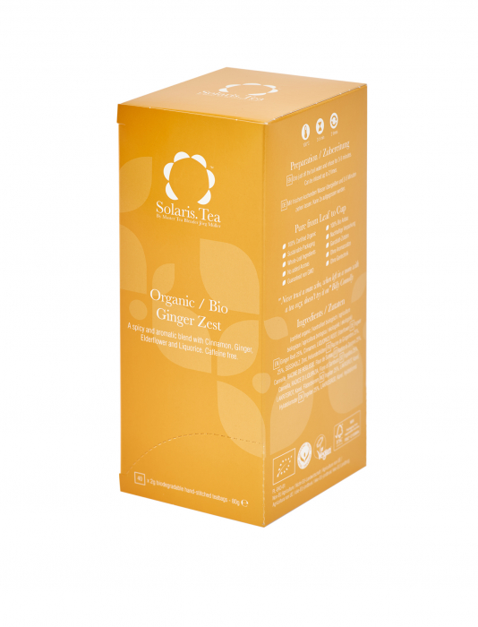 Ceai Organic Ghimbir 40 plicuri [2]