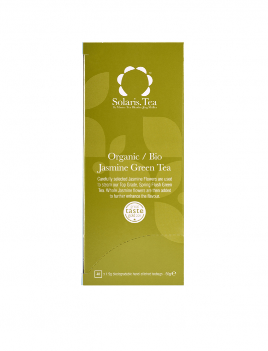 Ceai Organic Verde Iasomie 40 plicuri [3]