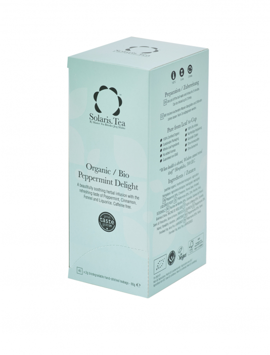 Ceai Organic Menta "Delight" 40 plicuri [2]