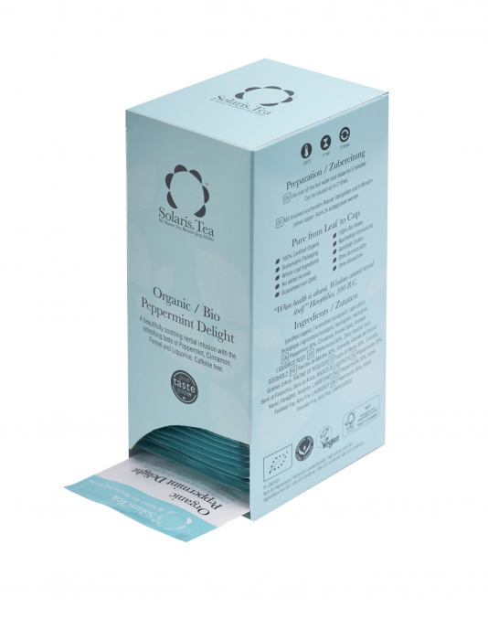 Ceai Organic Menta "Delight" 40 plicuri [4]