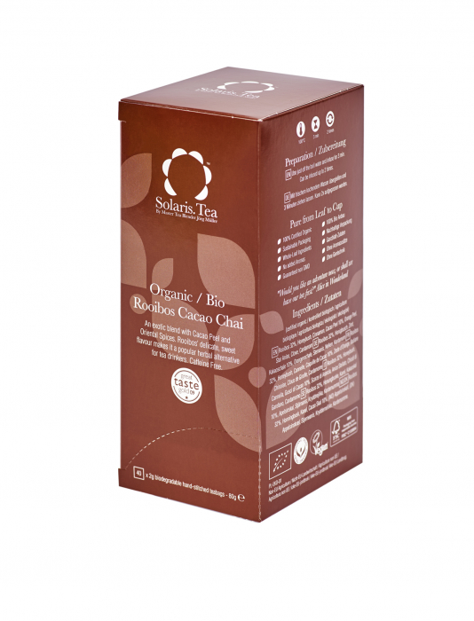 Ceai Organic Rooibos Cacao Chai 40 plicuri [2]