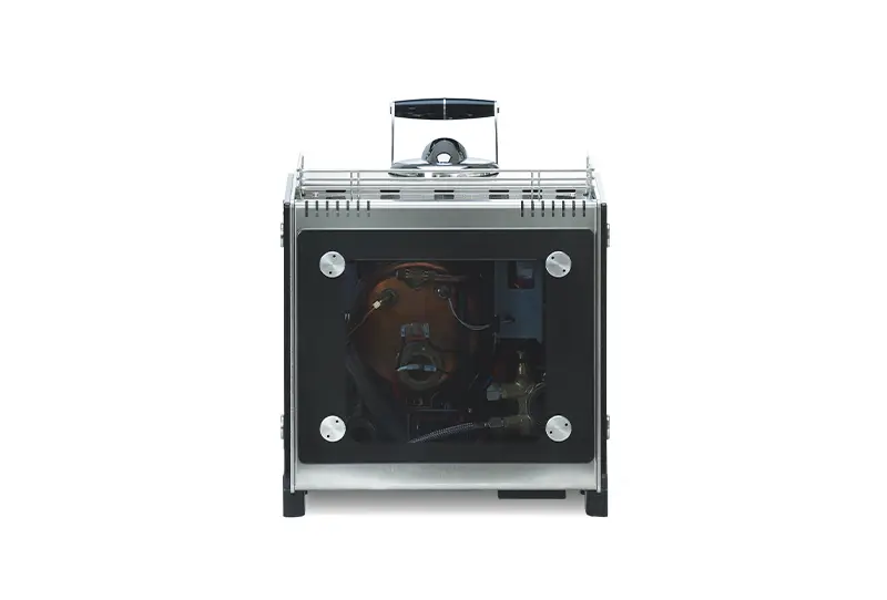 Dalla Corte Espressor premium pentru acasa cu pompa rotativa, control al debitului si profilare avansata a extractiei pentru precizie si consistenta D58 - Glass [3]
