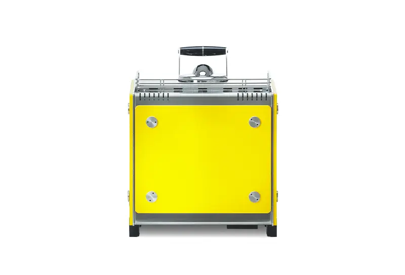 Dalla Corte Espressor premium pentru acasa cu pompa rotativa, control al debitului si profilare avansata a extractiei pentru precizie si consistenta D58 - Galben [3]