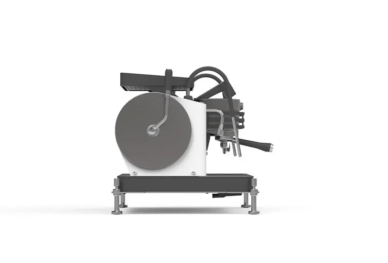 Dalla Corte Zero Plus Classic Espressor Profesional pentru Cafenele cu 3 Grupuri – Total White [2]