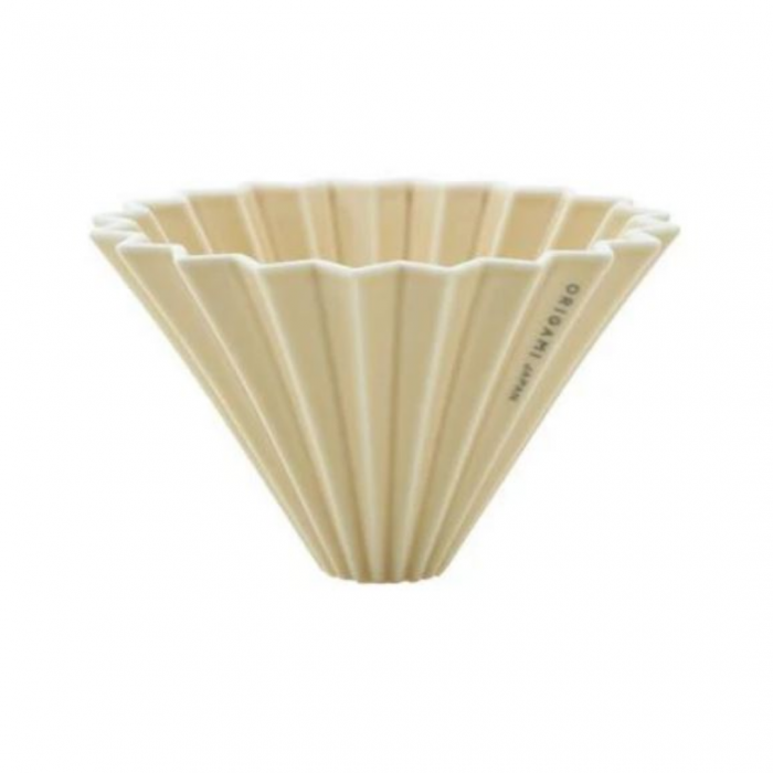 Dripper M portelan Origami - Bej Mat [2]