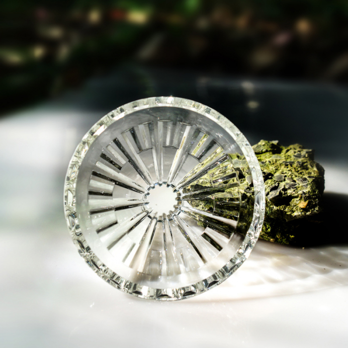 Dripper Sticla V01 cu suport din plastic rezistent "Crystal Eye" Timemore -  Alb [8]