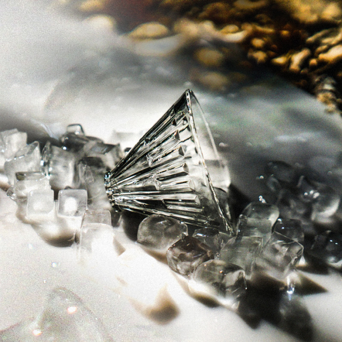 Dripper Sticla V01 cu suport din plastic rezistent "Crystal Eye" Timemore -  Alb [5]