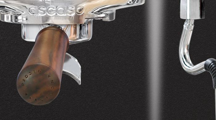 Ascaso Espressor Duo Pid Versatil - Alb cu Lemn [15]