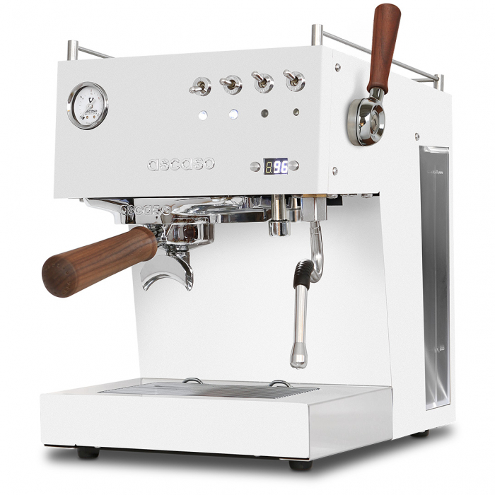 Ascaso Espressor Duo Pid Plus Versatil - Alb cu Lemn [2]