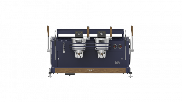 Dalla Corte Espressor Zero Barista 2 Grupuri - Navy Blue cu Lemn [4]