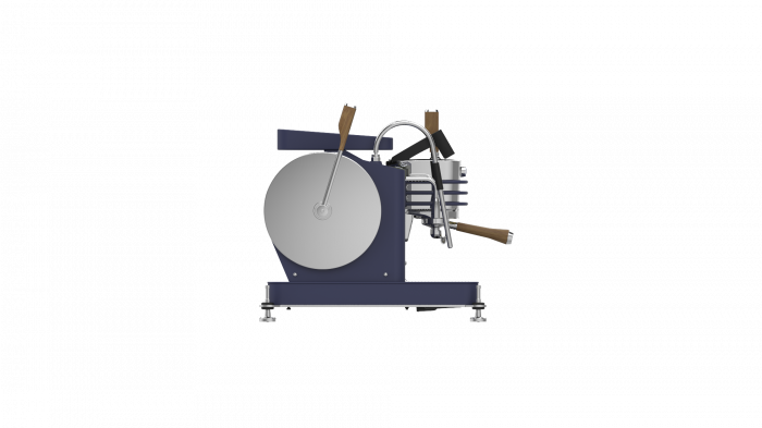 Dalla Corte Espressor Zero Barista 2 Grupuri - Navy Blue cu Lemn [3]