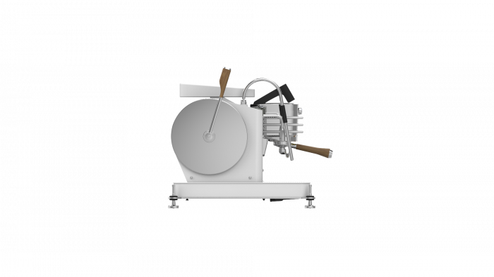 Dalla Corte Espressor Zero Classic 2 Grupuri - Alb cu Lemn [3]