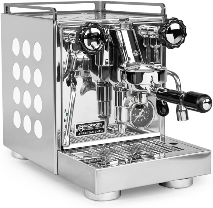 Espressor Rocket Appartamento - Inox & Alb [2]