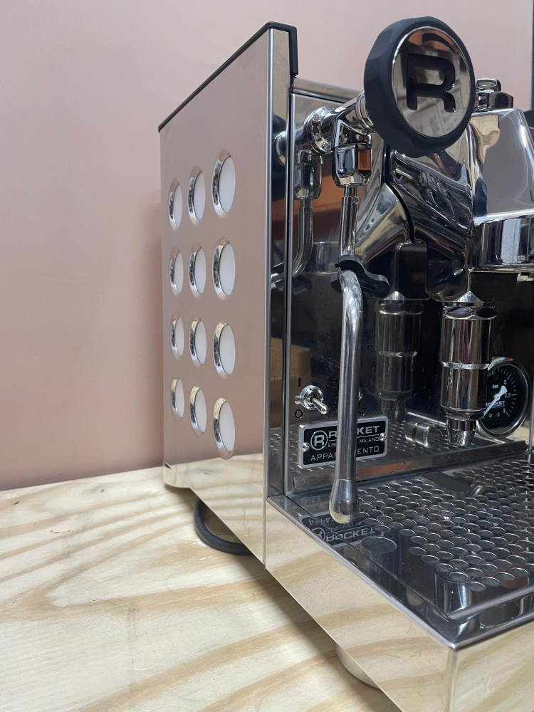 Espressor Second Hand Rocket Appartamento TCA - Inox & Alb [3]