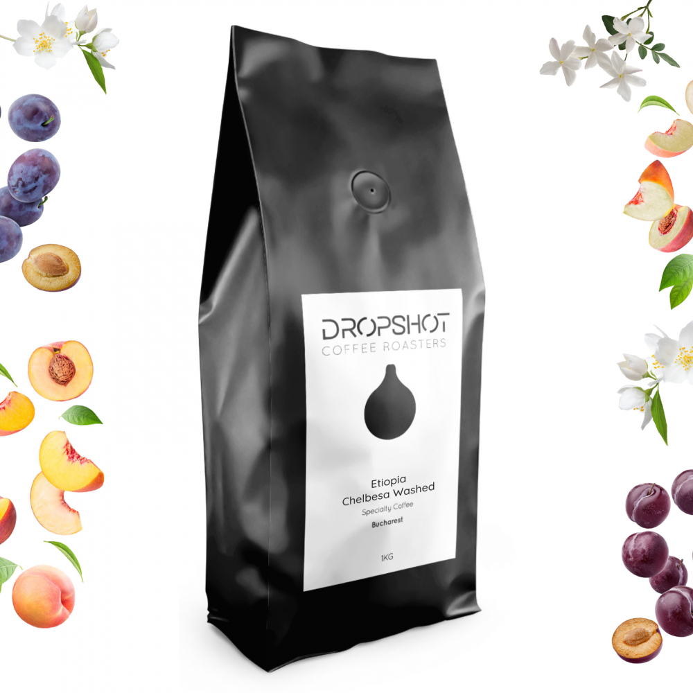 Etiopia Chelbesa Washed 1kg - Cafea de specialitate DROPSHOT [2]