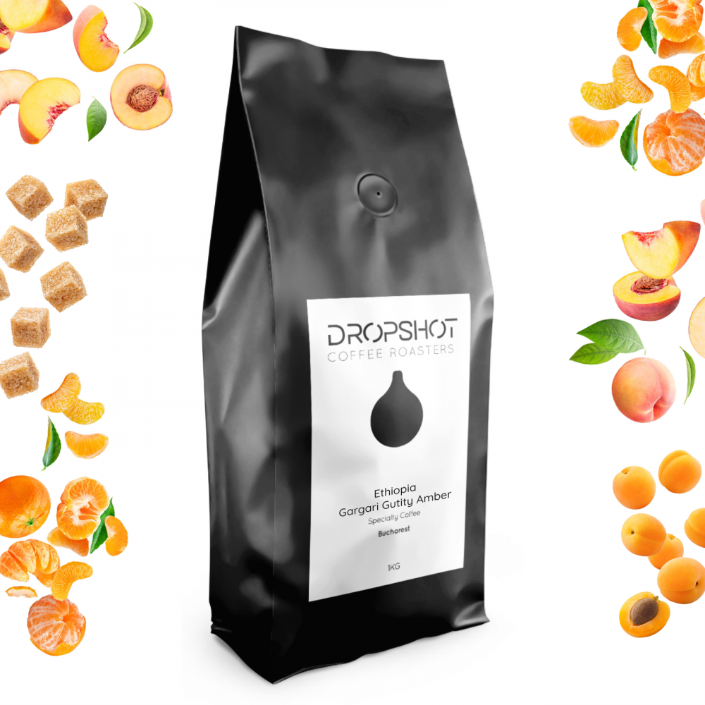 Etiopia Gargari Gutity Amber 1kg - Cafea de specialitate DROPSHOT [2]