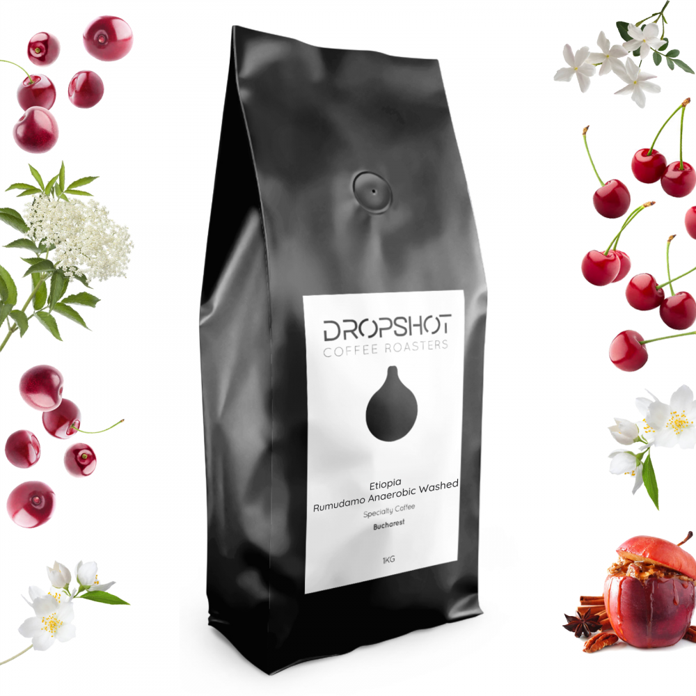 Etiopia Rumudamo Anaerobic Washed 1kg - Cafea de specialitate DROPSHOT [2]