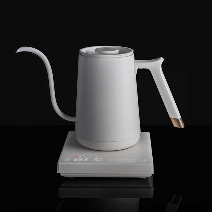 Fierbator electric apa pentru acasa 600ml alb FISH SMART Timemore [7]