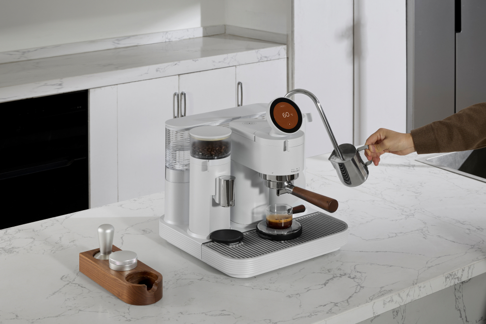 Meraki V2 Espressor Cafea Pompa rotativa, Dual Boiler - Alb [7]