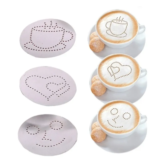 Set de decor cacao sau ciocolata inox [2]