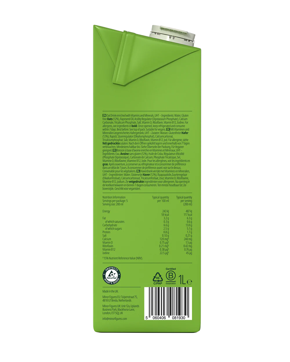 Minor Figures Barista Oat (Regenerative) [4]