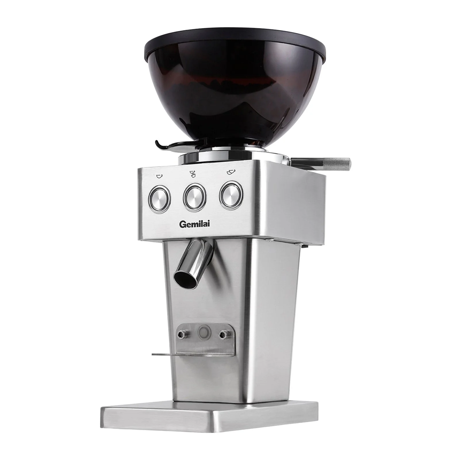 Pachet Home Barista Gemilai: Espressor Gemilai Owl G3006 - Rasnita Gemilai G9015A - Metalic Silver [6]