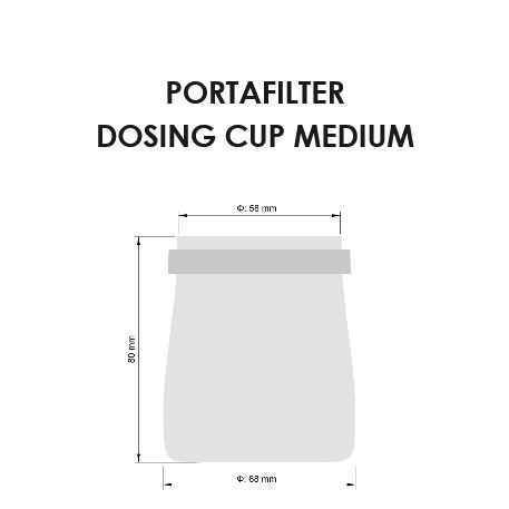 Acaia Pahar dozare portafiltru mediu- Inox [2]