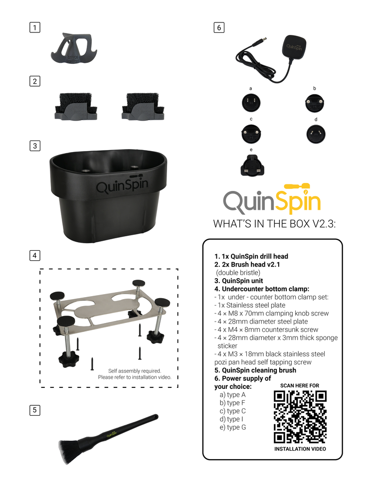 QuinSpin Aparat curatare portafiltru V2.3 [8]