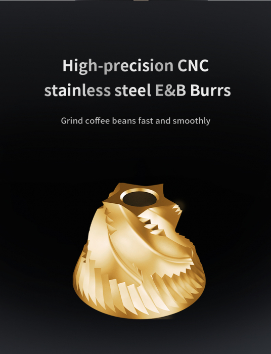 Timemore Rasnita Electrica Cafea Portabila GRINDER GO ADVANCED TITANIUM [3]