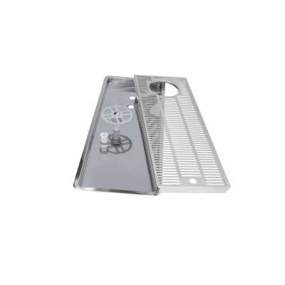 EDO Barista Rinser inox cu margine si tava incorporabil 600x220x27mm EIN [2]